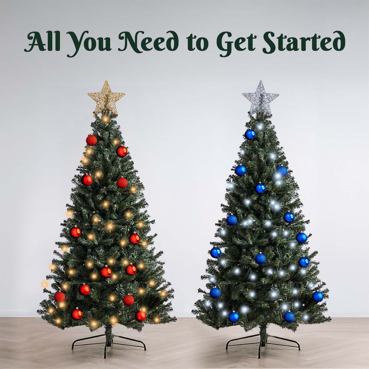Mirabella Dense & Full Christmas Tree Starter Kit - Essentials