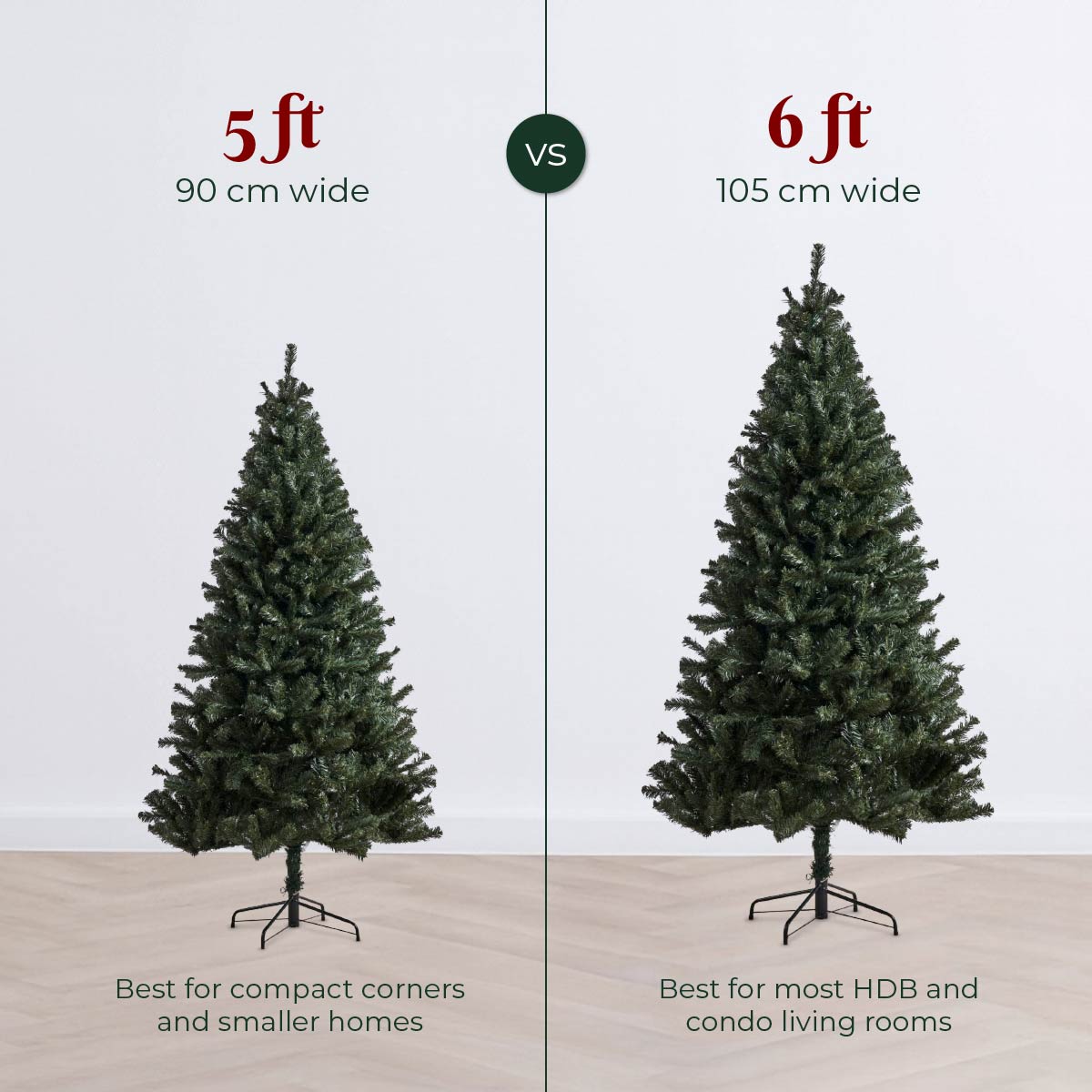 Mirabella Dense & Full Christmas Tree Starter Kit (5ft / 6ft) - Image 5