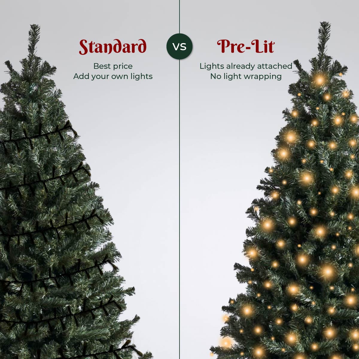 Mirabella Dense & Full Christmas Tree Starter Kit (5ft / 6ft) - Image 6