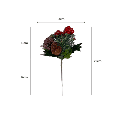 Pine tree pick - Christmas ornaments by Masons Home Decor - Christmas Tree Singapore