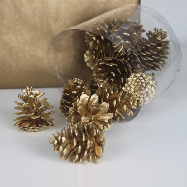 Mini Pine Cone Gold by Masons Home Decor Singapore (1)