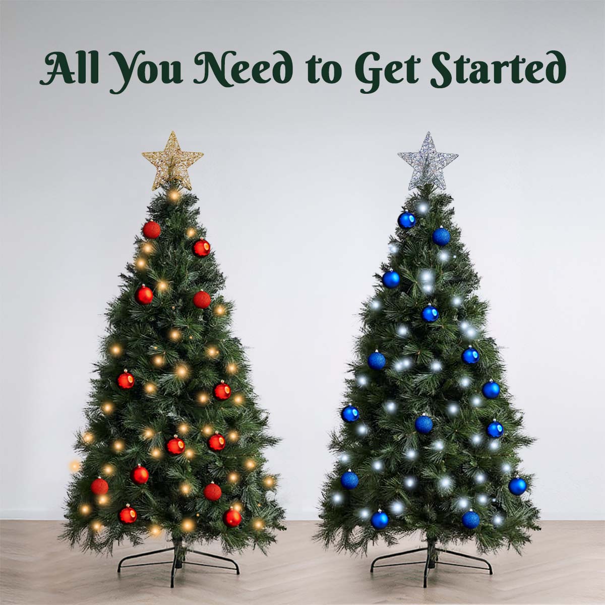 Abaco Giant Needle Pine Christmas Tree Starter Kit - Essentials