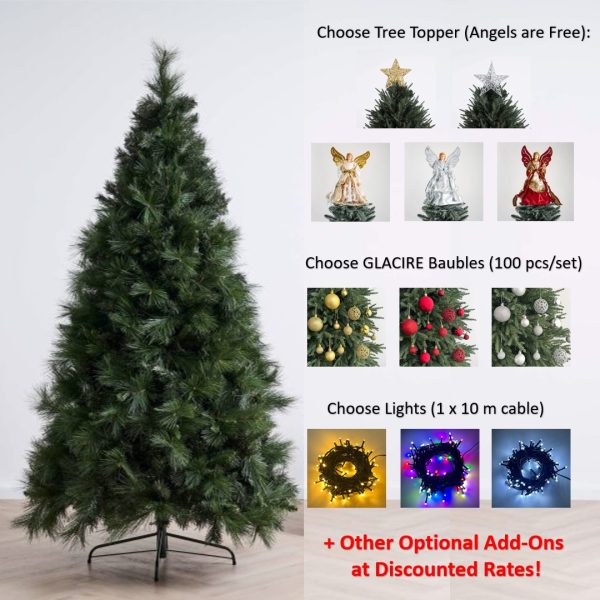 Abaco Giant Needle Pine Christmas Tree Starter Kit (5ft / 6ft)
