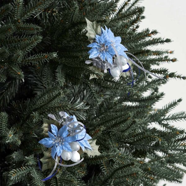 Festive Tree Pick - Blue