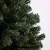 close up view of the mirabella artificial alpine christmas tree