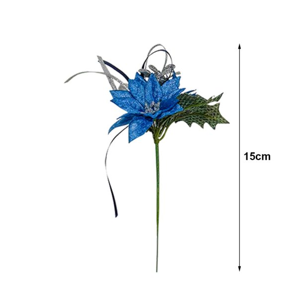 Festive Tree Pick Blue Dimensions