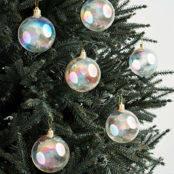 puro clear baubles - christmas ornaments by masons home decor singapore