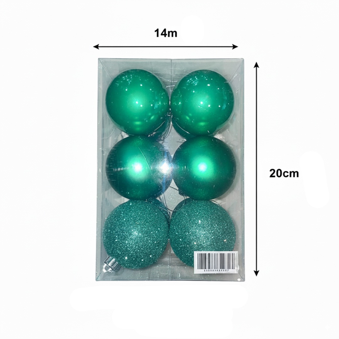 Thomas Emerald Green Bauble Dimensions