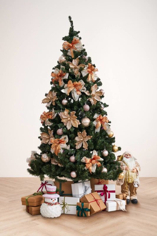 champagne gold theme christmas tree premium bundle by masons home decor