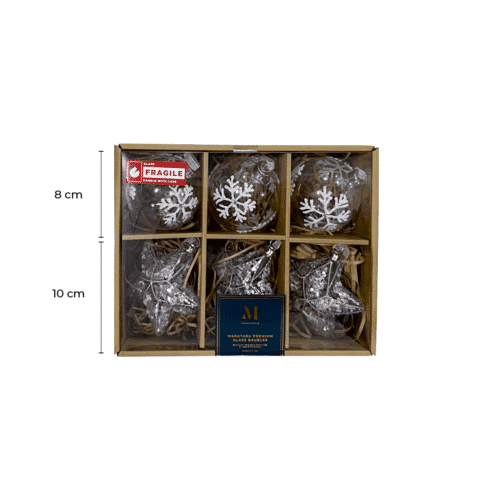 Magi Glass Baubles by Masons Home Decor - Christmas Tree Singapore