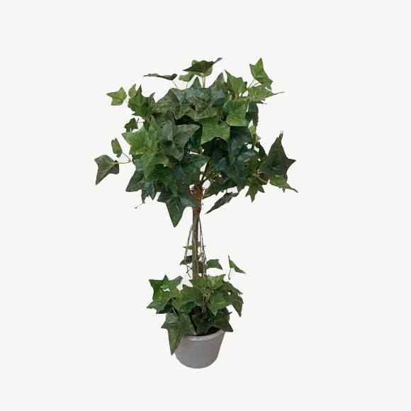 Artificial Mini Ivy Topiary - Grey Pot by masons home decor singapore