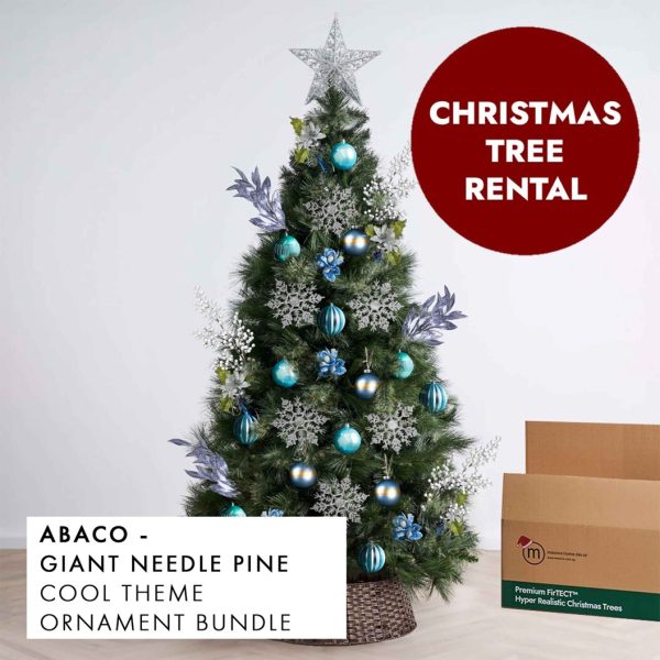 Cool Theme Christmas Tree Rental Abaco by Masons Home Decor - Christmas Tree Singapore