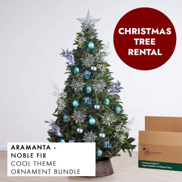 Cool Theme Christmas Tree Rental Aramanta by Masons Home Decor - Christmas Tree Singapore