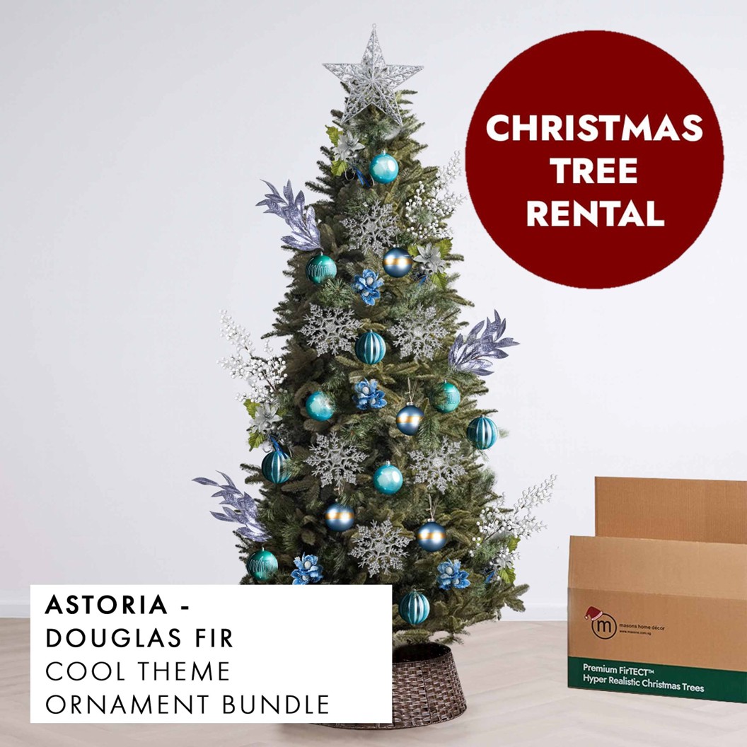 Cool Theme Christmas Tree Rental Astoria by Masons Home Decor - Christmas Tree Singapore