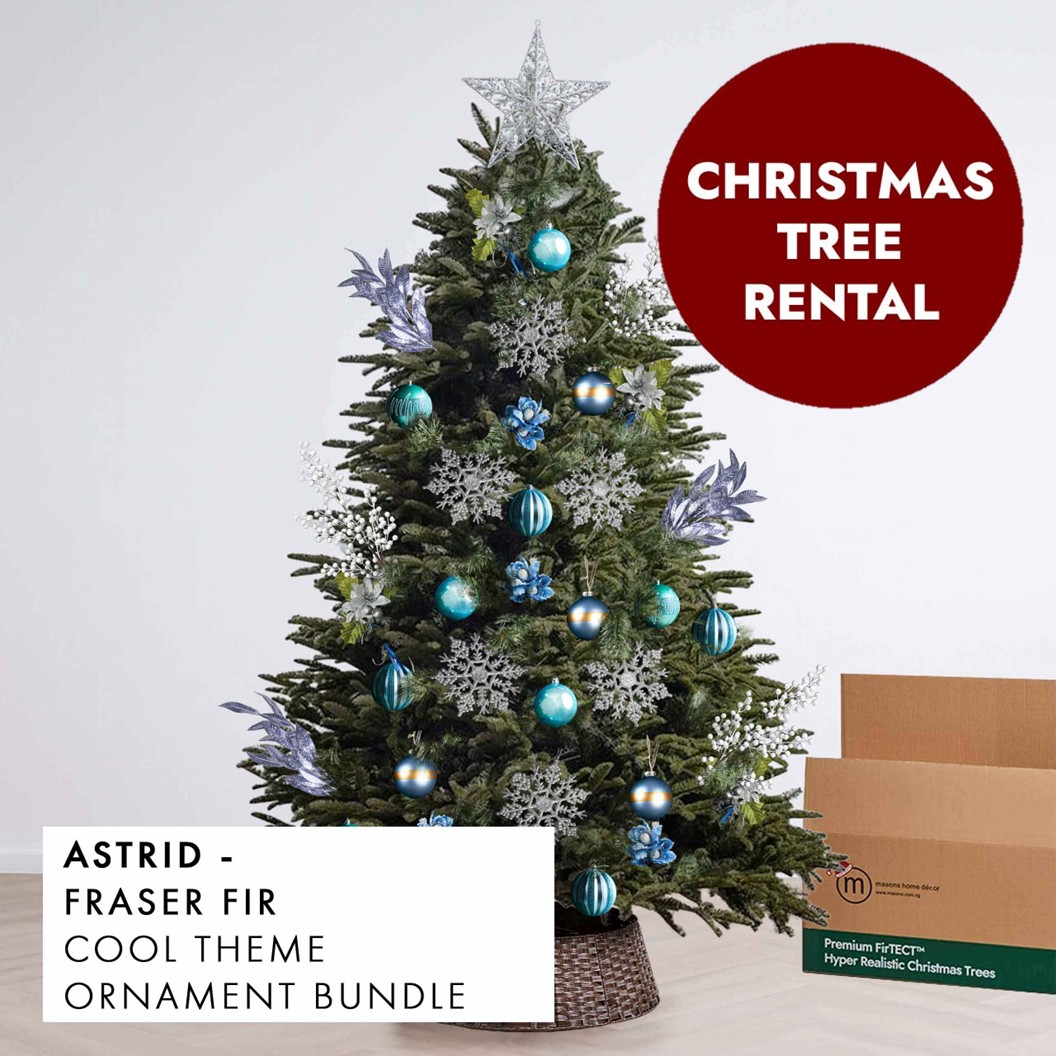 Cool Theme Christmas Tree Rental Astrid by Masons Home Decor - Christmas Tree Singapore