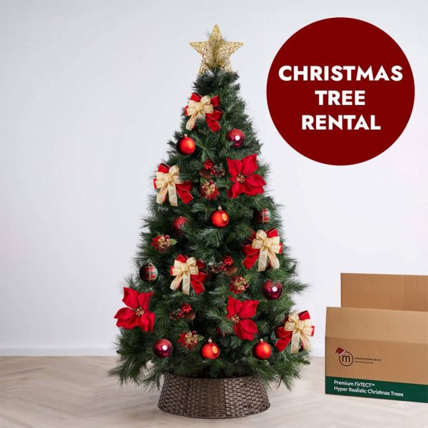 Warm Theme Christmas Tree Rental by Masons Home Decor - Christmas Tree Singapore