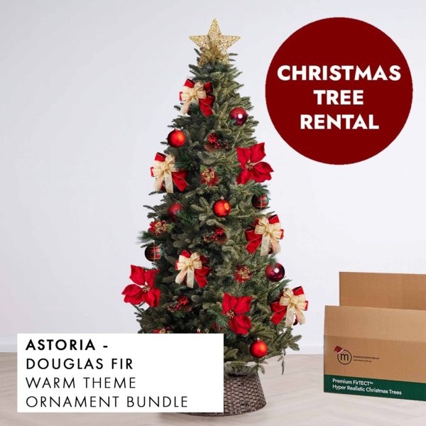 Warm Theme Christmas Tree Rental Astoria by Masons Home Decor - Christmas Tree Singapore