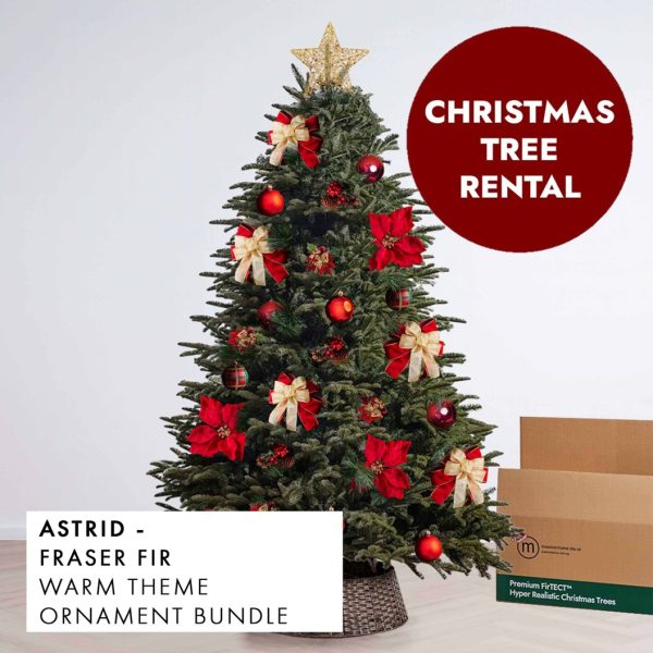 Warm Theme Christmas Tree Rental Astrid by Masons Home Decor - Christmas Tree Singapore