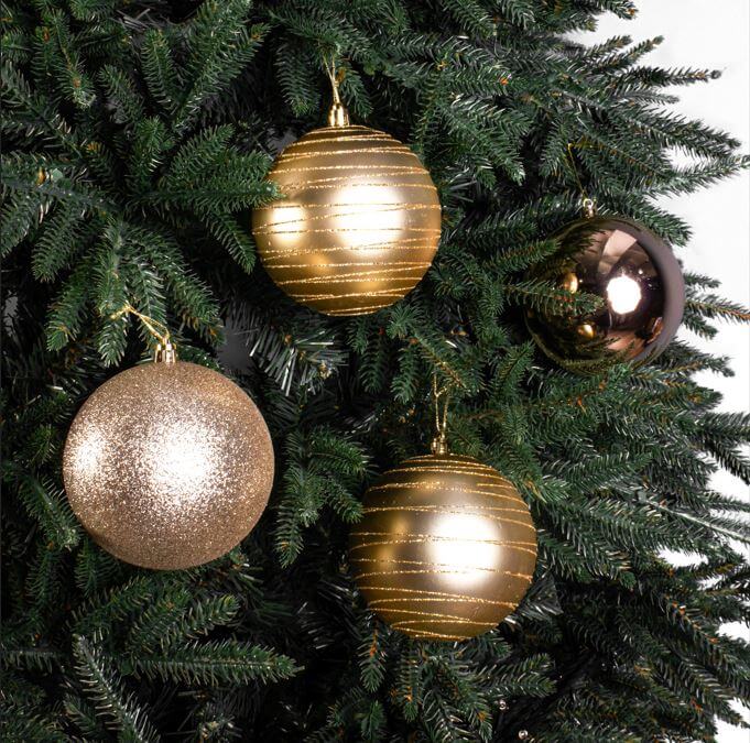 Atlantic Large Baubles Gold by Masons Home Decor - Christmas Tree Singapore