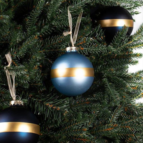 Census Glass Baubles by Masons Home Decor - Christmas Tree Singapore