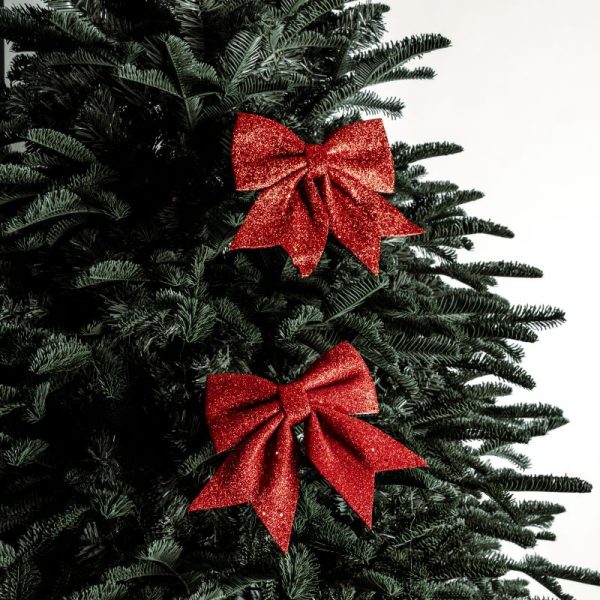 Glittery Ribbon (Pack of 2) - Red