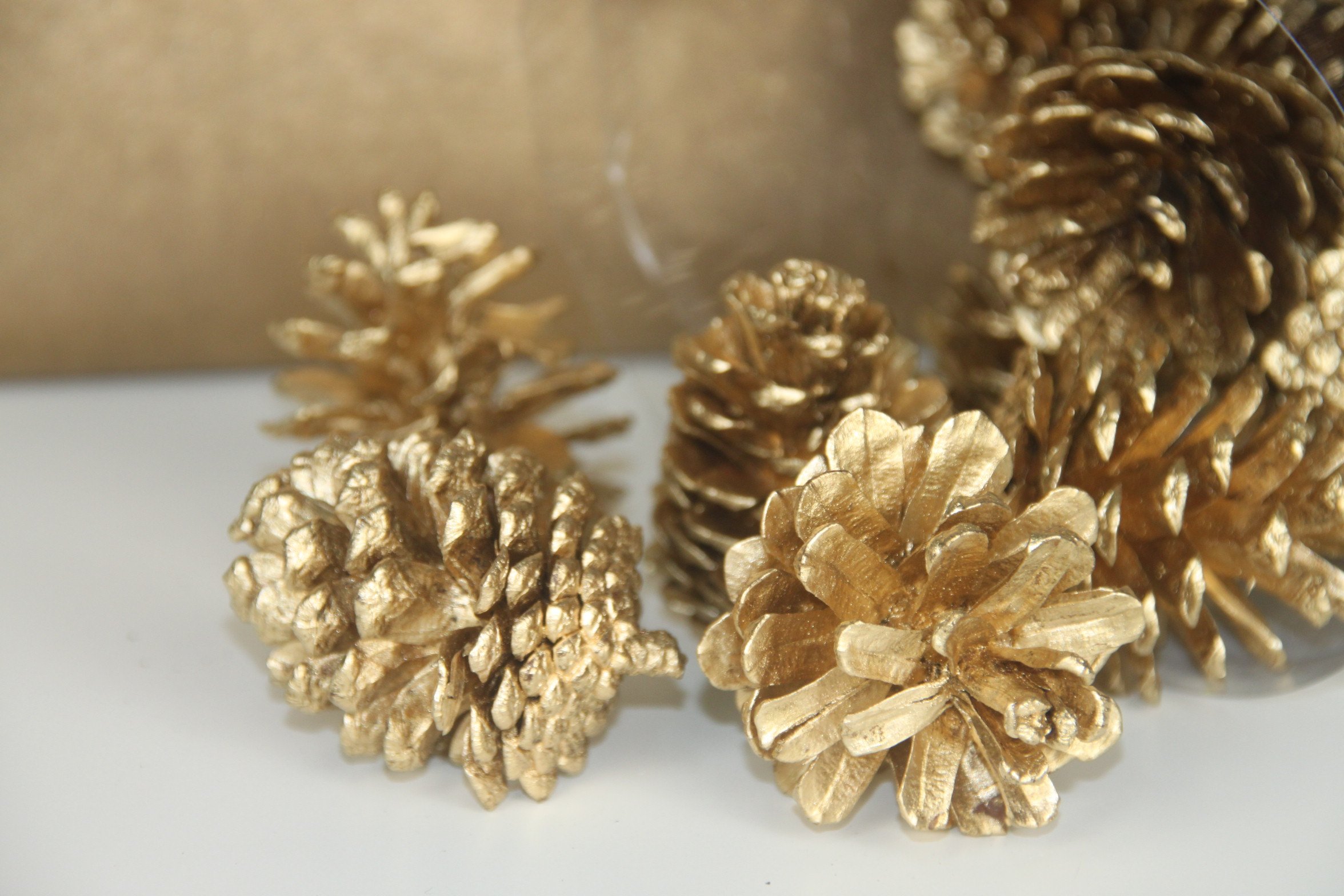 Mini Pine Cone Gold by Masons Home Decor Singapore (4)