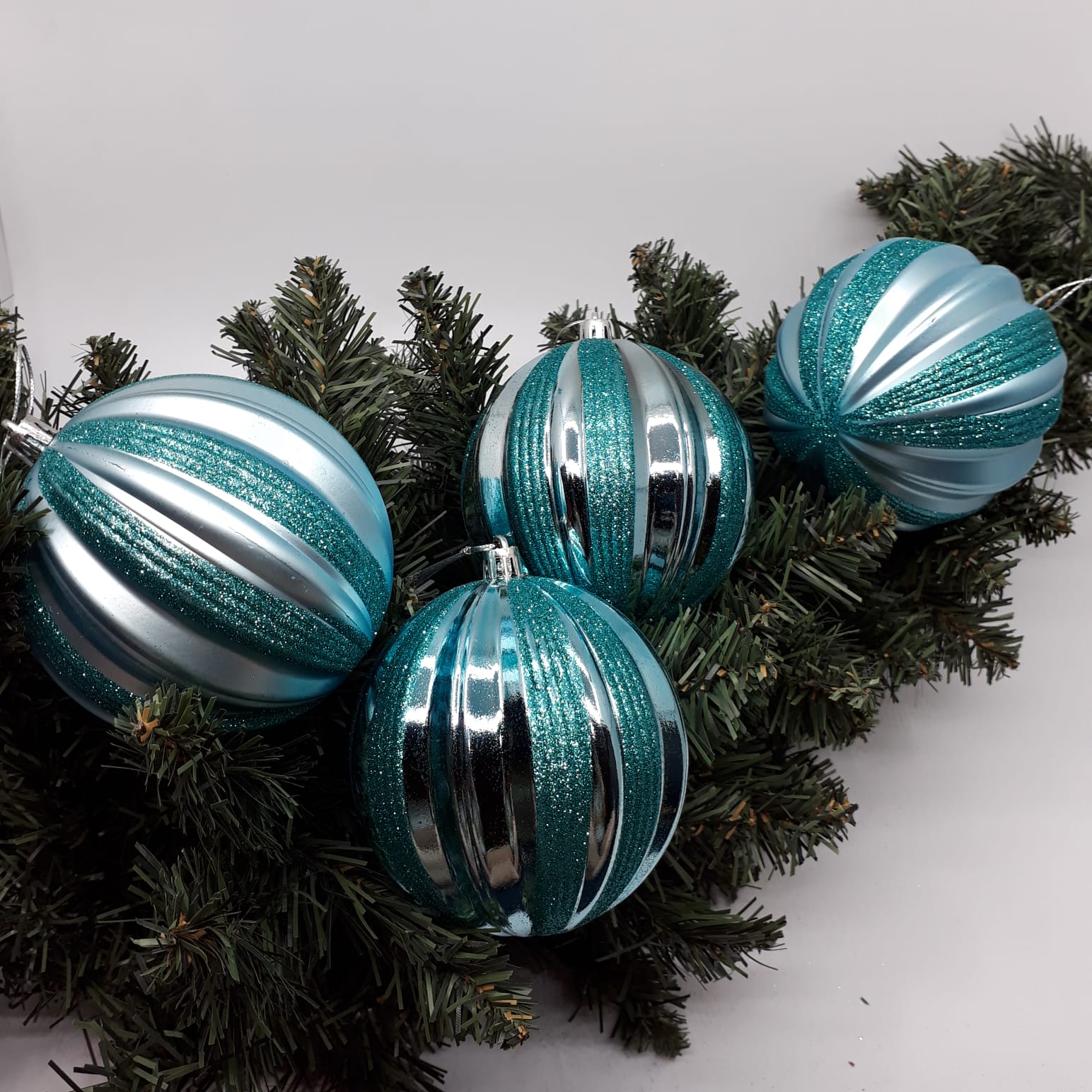 Cosmo Blue Baubles By Masons Home Decor
