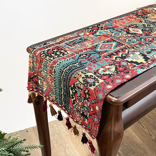 SAFIRA Ornamental Tapestry Table Runner by Masons Home Decor - Christmas Tree Singapore