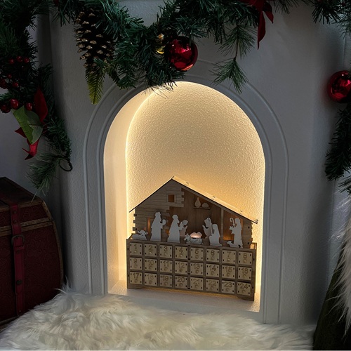 WOODVALE Manor Advent Calendar by Masons Home Decor - Christmas Tree Singapore