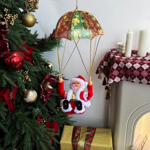 SANTERRA Rooftop Drop Santa by Masons Home Decor - Christmas Tree Singapore