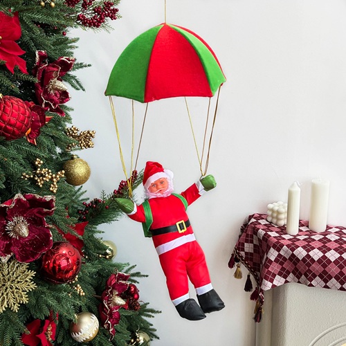 SANTERRA Parachute Santa Decoration by Masons Home Decor - Christmas Tree Singapore