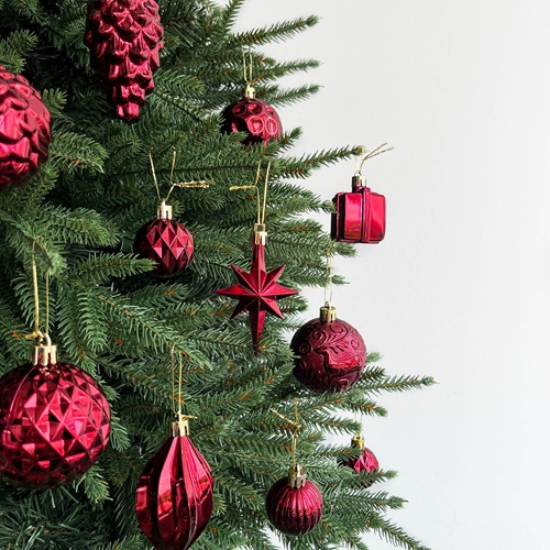 ECLIMA Scarlet Luxe Ornament Set by Masons Home Decor - Christmas Tree Singapore