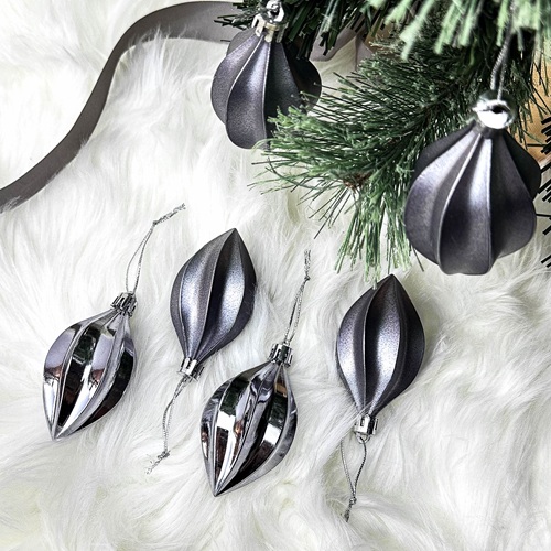 CARONIA Steel Sculpt Drop Ornament Set by Masons Home Decor - Christmas Tree Singapore