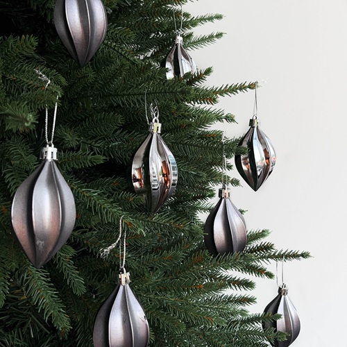 CARONIA Steel Sculpt Drop Ornament Set by Masons Home Decor - Christmas Tree Singapore