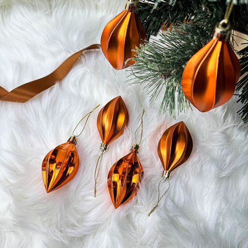 CARONIA Sunset Sculpt Drop Ornament Set by Masons Home Decor - Christmas Tree Singapore