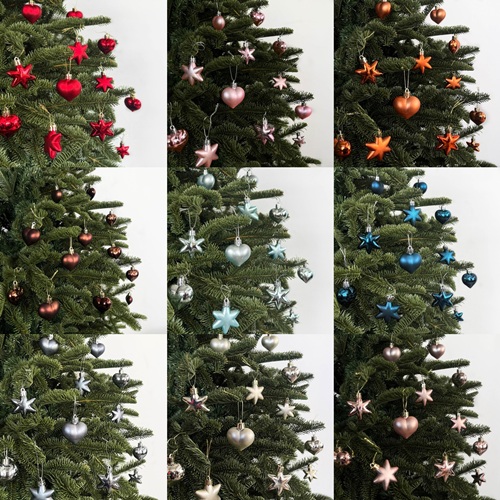 STELLEUR Heart & Star Ornament Set by Masons Home Decor - Christmas Tree Singapore