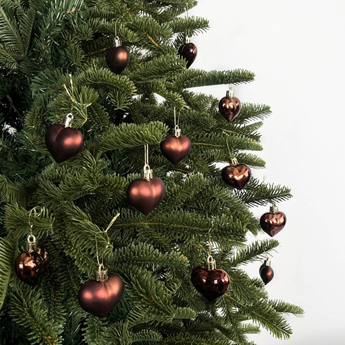 STELLEUR Heart & Star Ornament Set - Bronze by Masons Home Decor - Christmas Tree Singapore