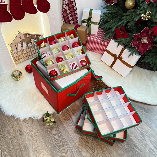 Bauble Organiser Box by Masons Home Decor - Christmas Tree Singapore