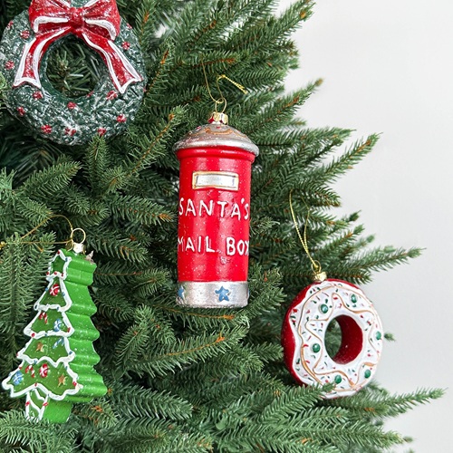 JOLLYVILLE Santa's Post Ornament by Masons Home Decor - Christmas Tree Singapore