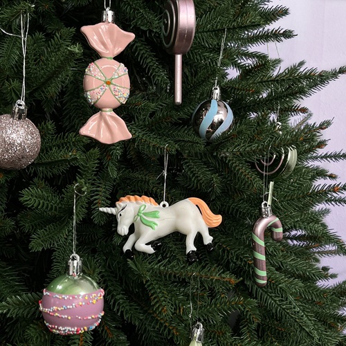 CANDIVÉ Unicorn Candy Tree Ornament Set by Masons Home Decor - Christmas Tree Singapore