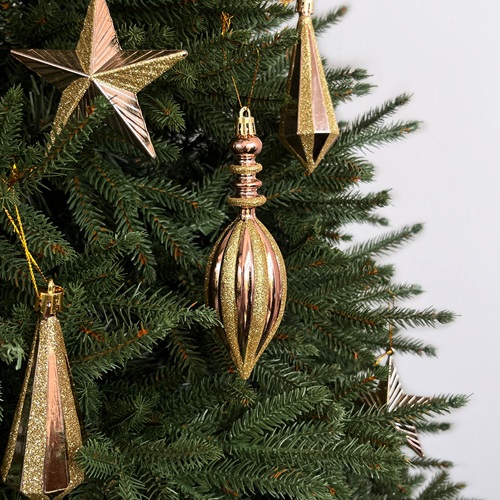 LORENTI Tiered Gold Capsule Ornament by Masons Home Decor - Christmas Tree Singapore