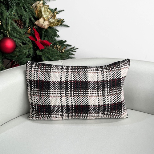 WESBROOK Woven Long Pillow - White-Long by Masons Home Decor - Christmas Tree Singapore