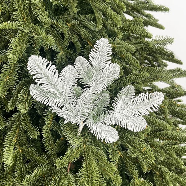 SNOWMER Flocked Pine Spray by Masons Home Decor - Christmas Tree Singapore
