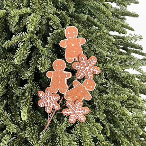 MERRIGLAZE Gingerbread Delight Spray Christmas Ornament by Masons Home Decor - Christmas Tree Singapore