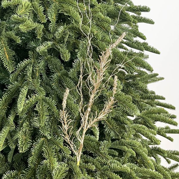 BRUNELDE Featherleaf Spray – Rose Gold Christmas Ornament by Masons Home Decor - Christmas Tree Singapore