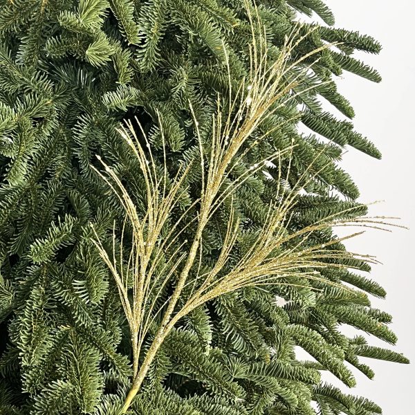 FRAYNOR Cascading Blade Spray – Gold Christmas Ornament by Masons Home Decor - Christmas Tree Singapore