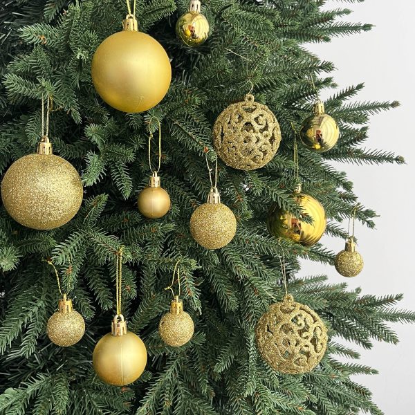 GLACIRE Bauble Set - Gold by Masons Home Decor - Christmas Tree Singapore