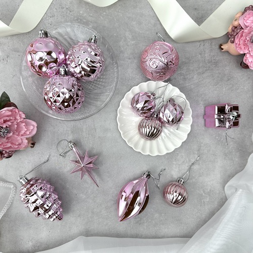 OROA Petal Blush Ornament Set by Masons Home Decor - Christmas Tree Singapore