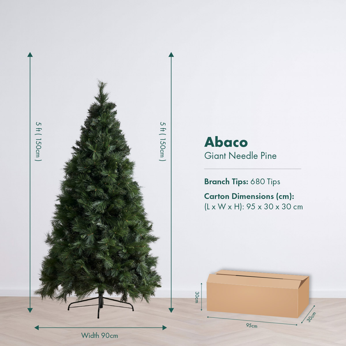 Abaco bushy Christmas tree