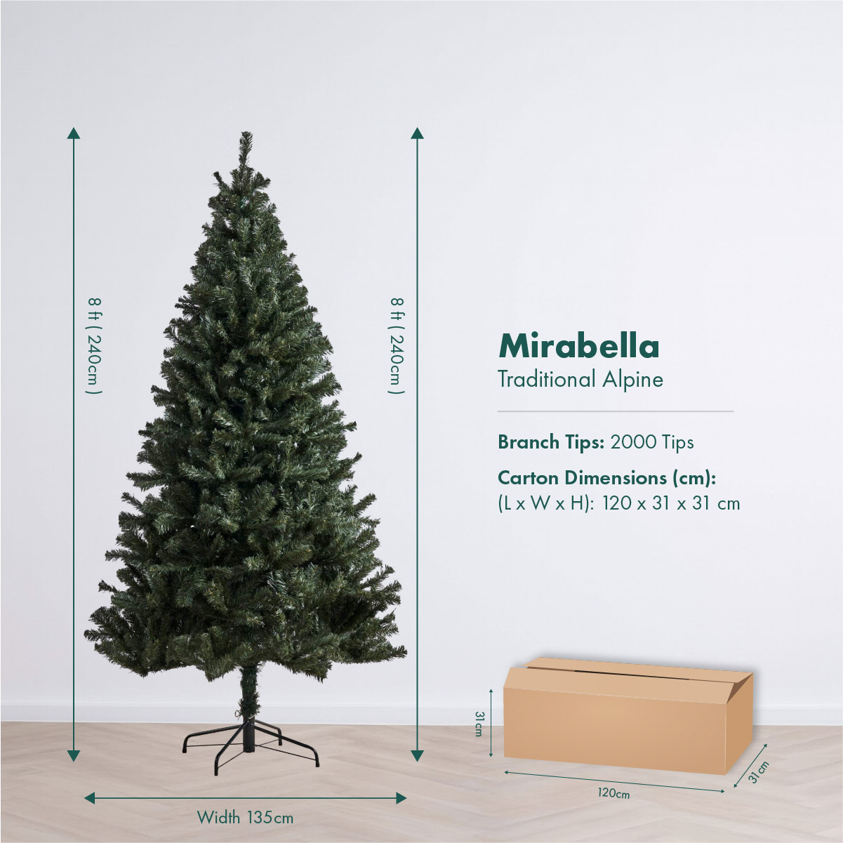Affordable Christmas tree
